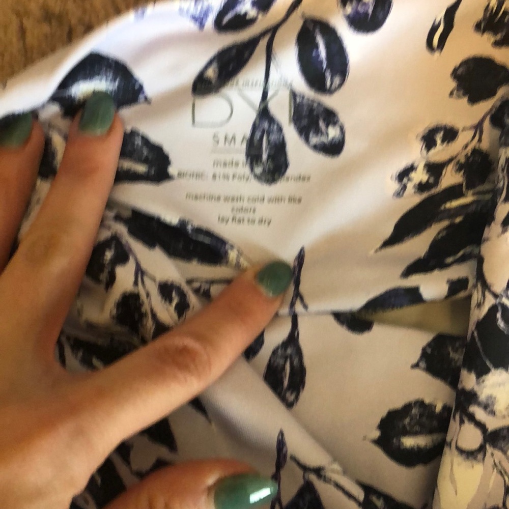 Purple, floral DYI Leggings - Picture 3 of 6